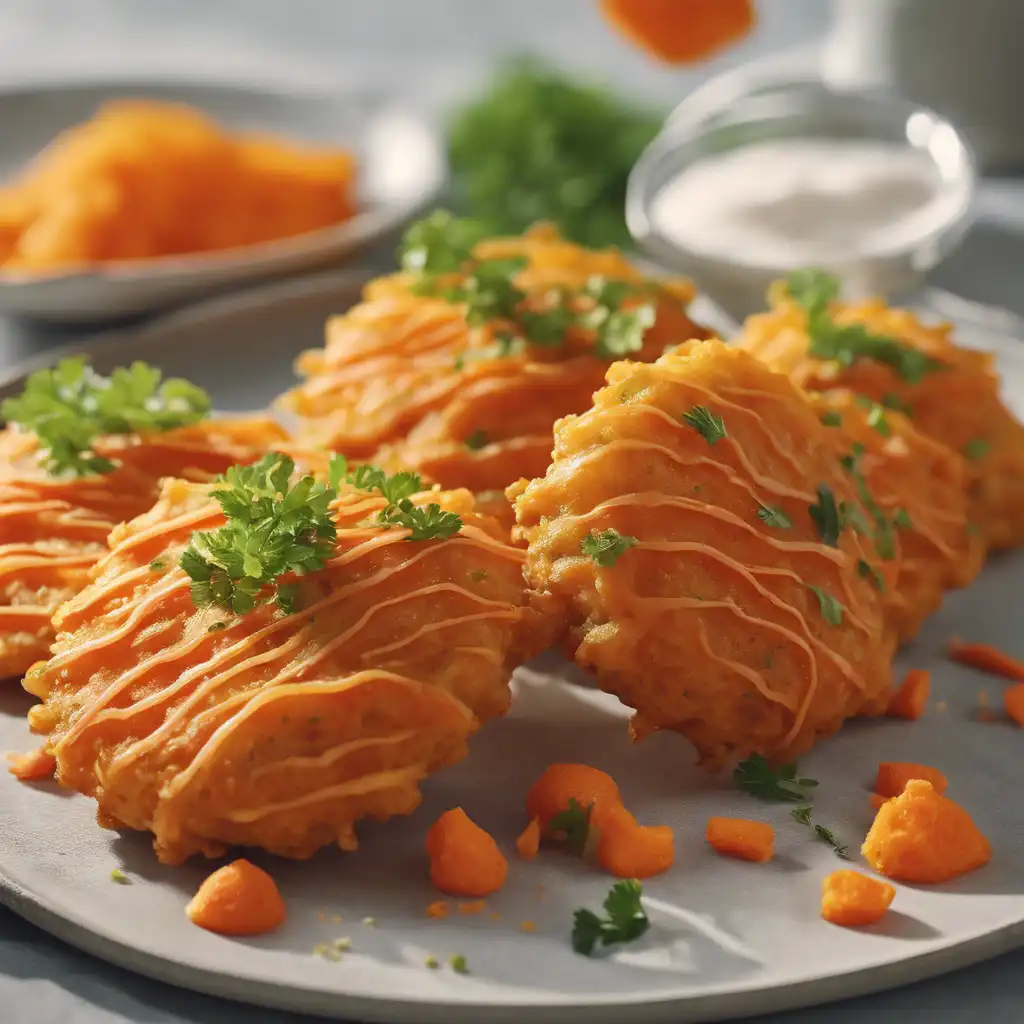 Creamy Carrot Fritters