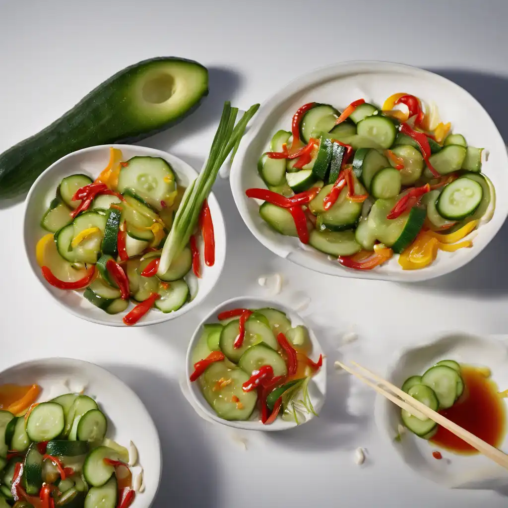 Sizzling Cucumber Stir-Fry