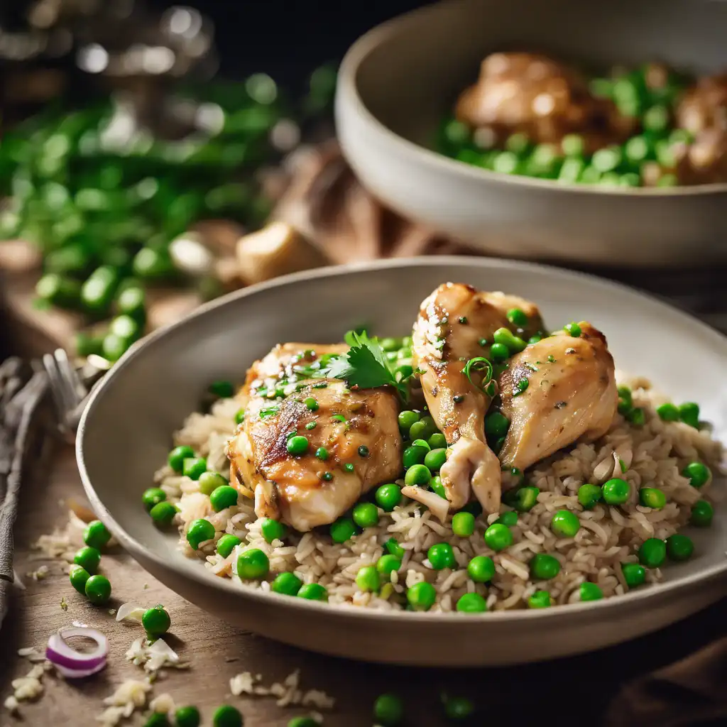 Chicken with Peas