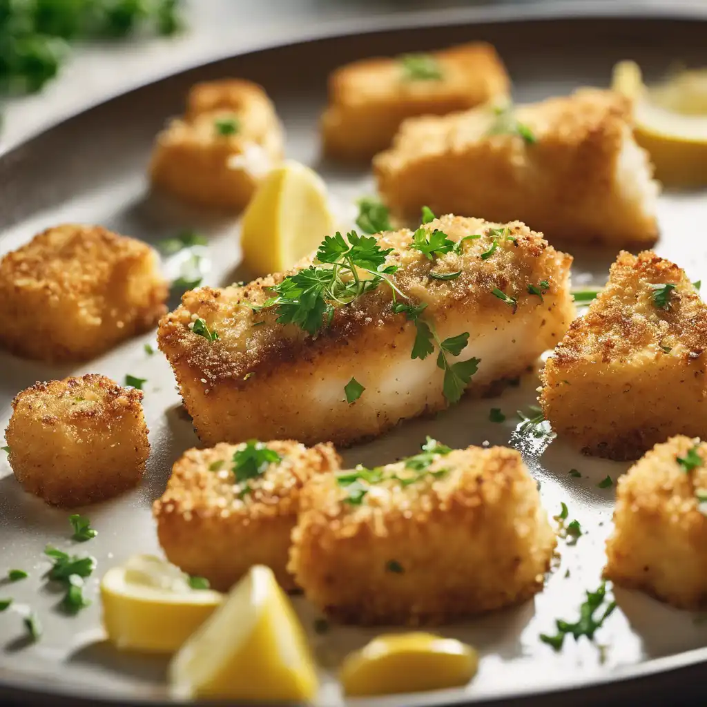 Breaded Cod in the Oven