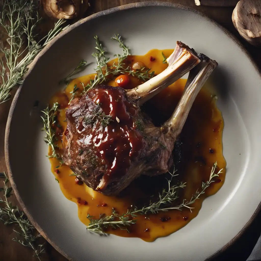 Lamb Shank with Thyme