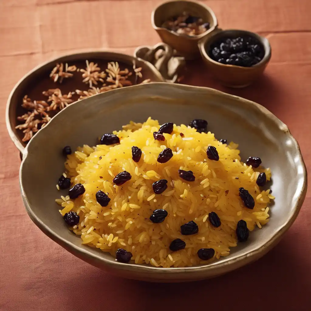 Rice with Raisins and Currants