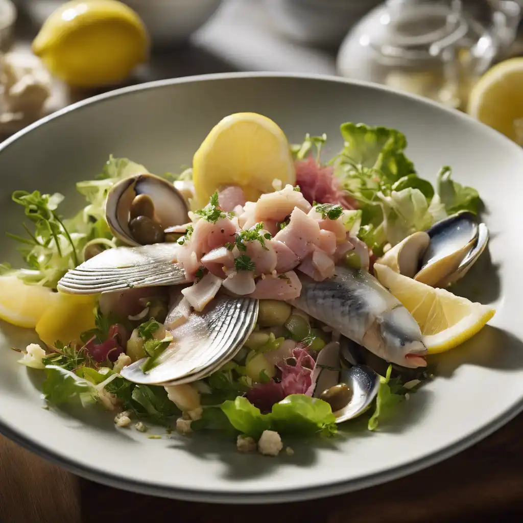 Cantabrian-style Rape and Clam Salad