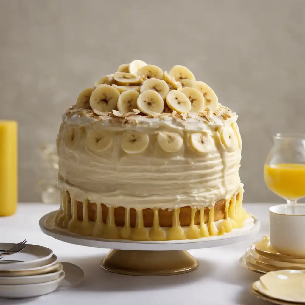 Creamy Banana Cake