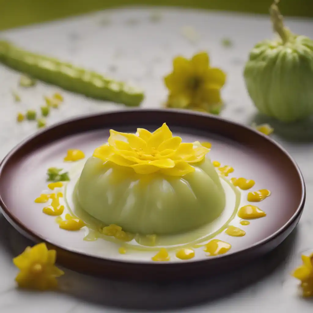 Chayote Flower Pudding