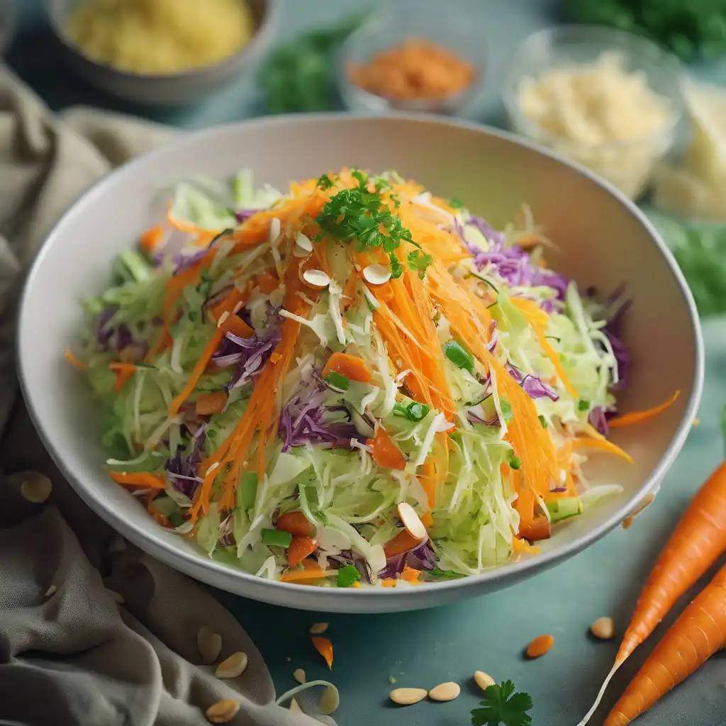 Carrot and Cabbage Salad