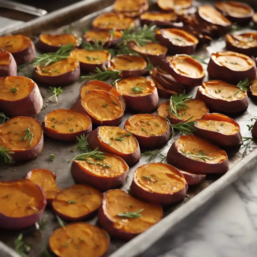 Roasted Sweet Potato Rounds