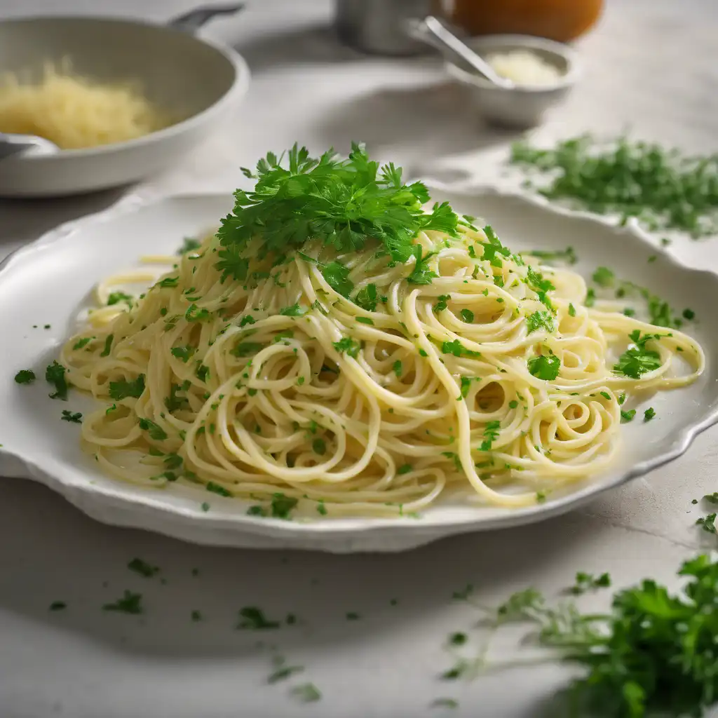 Macaroni with Parsley and Chives