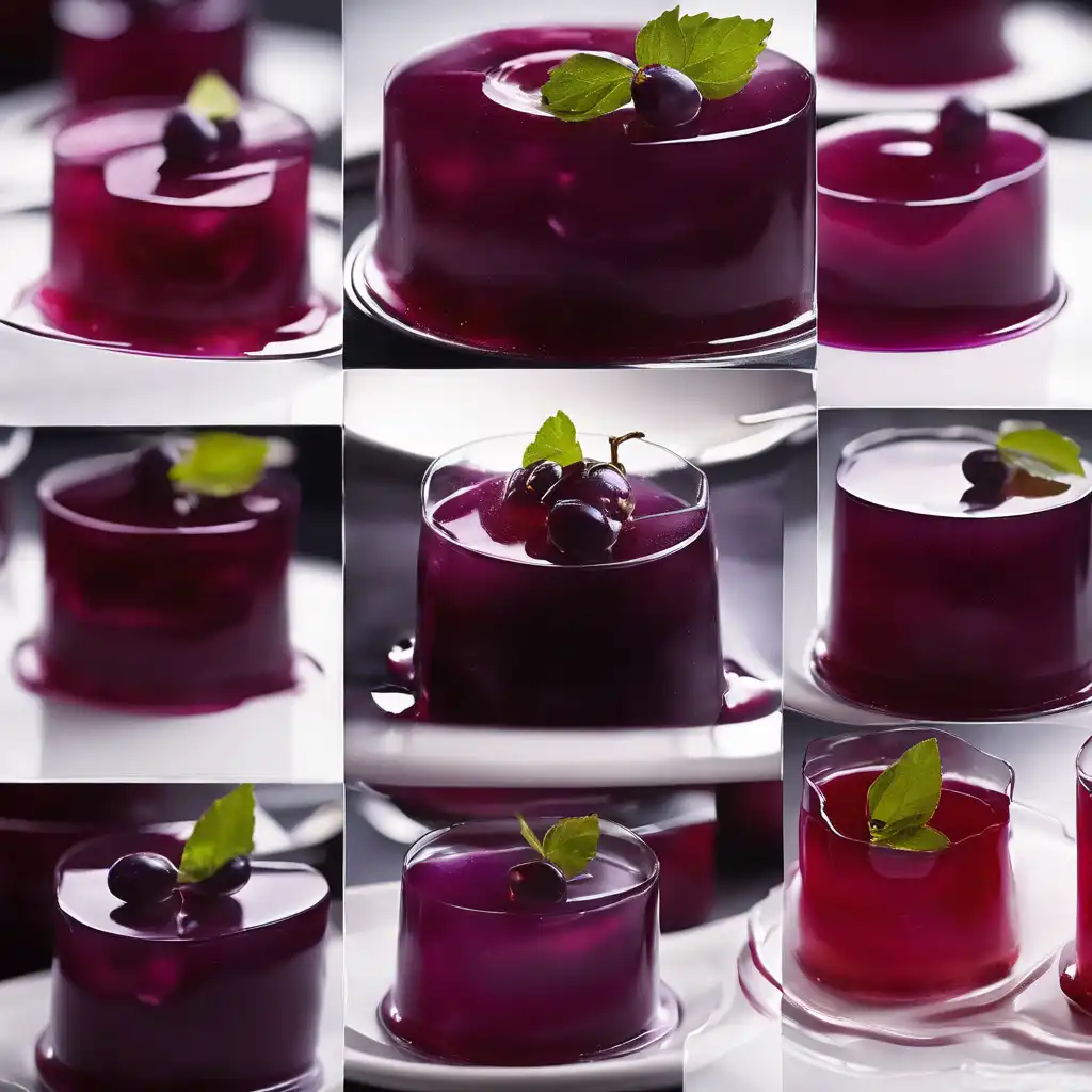 Damson Fruit Gelatin