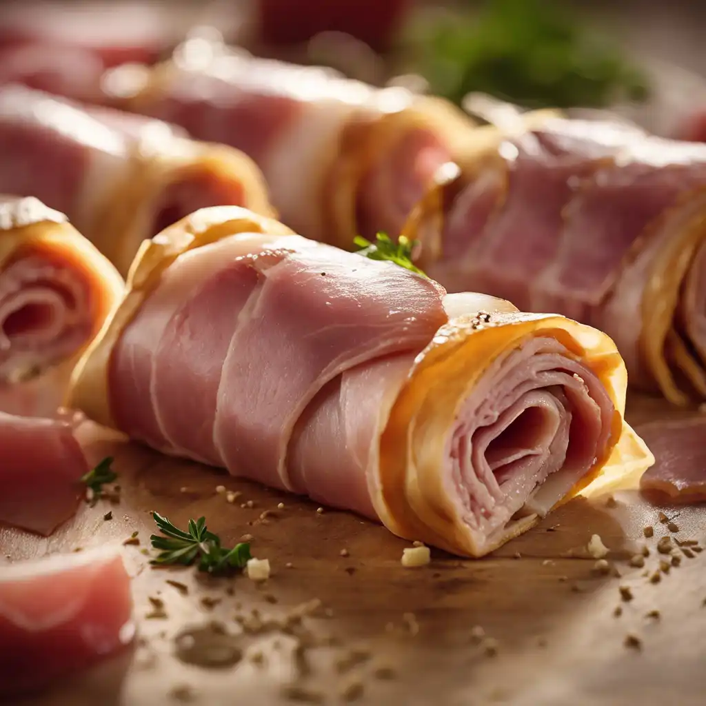 Sweet and Savory Ham Roll-Ups