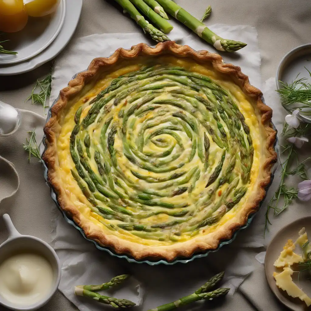 Asparagus Quiche