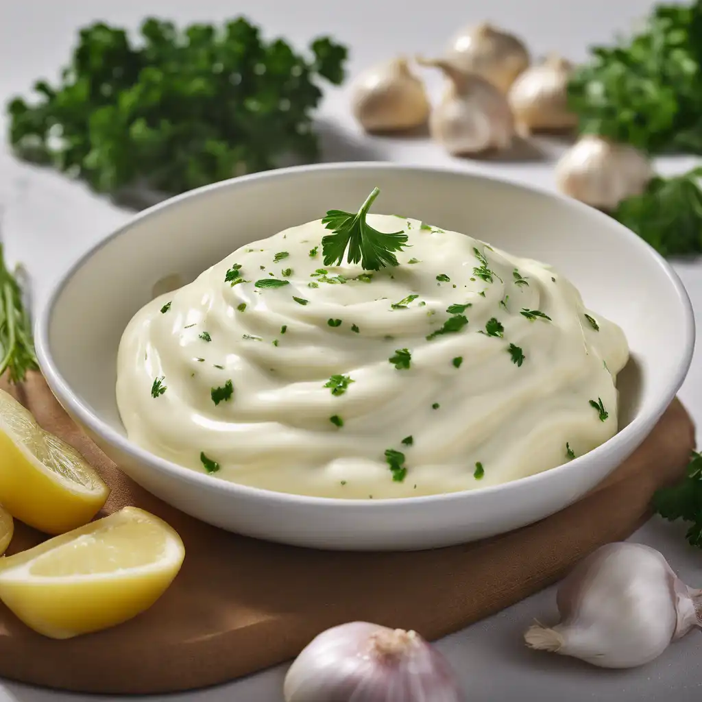 Mayonnaise with Garlic and Parsley