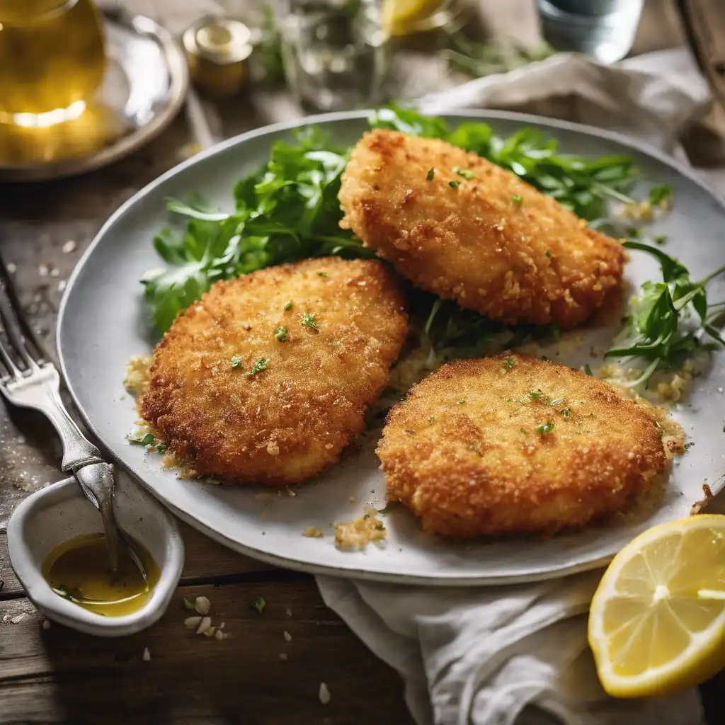 Fish Cutlets in Breadcrumbs