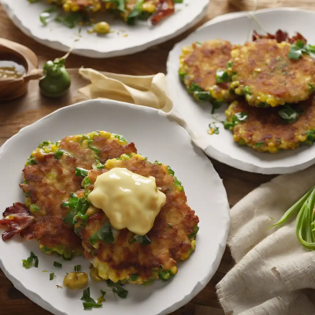 Turkey and Green Corn Fritters