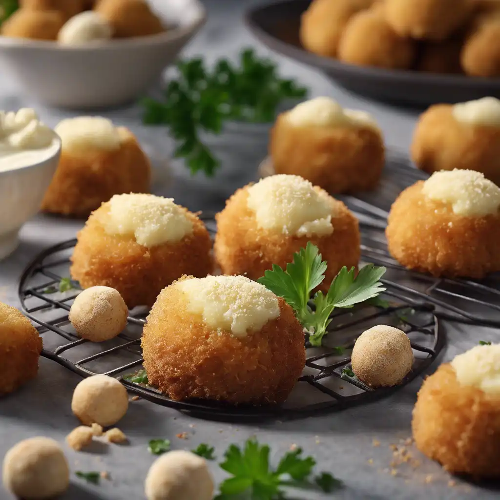 Mashed Potato Croquettes with Amaretti Cookies