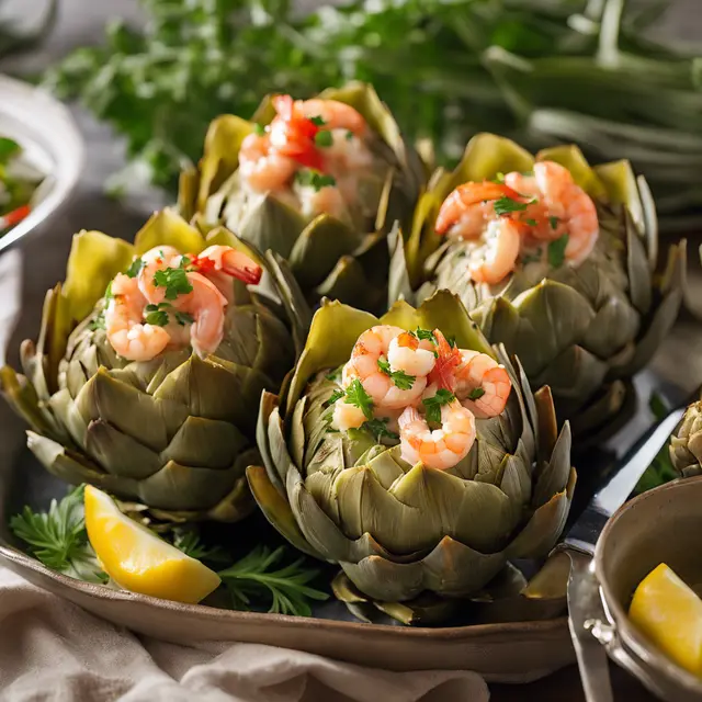 Foto de Stuffed Artichokes with Shrimp