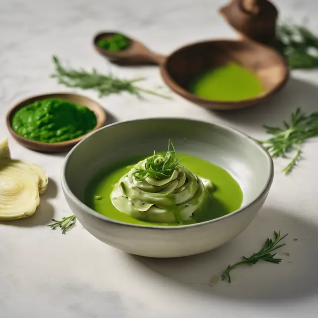 Foto de Thyme and Scallion Sauce for Artichokes