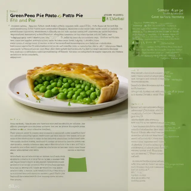 Foto de Green Pea and Potato Pie