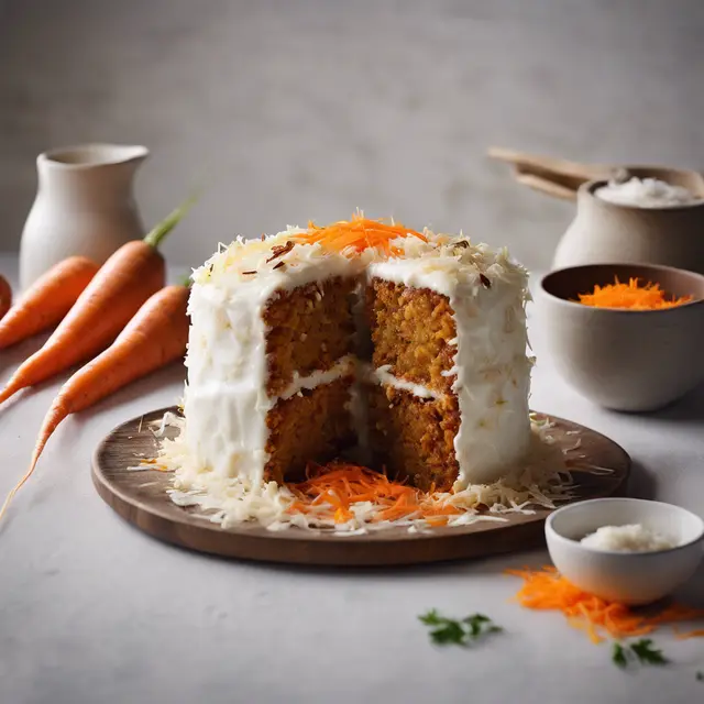 Foto de Carrot and Coconut Cake