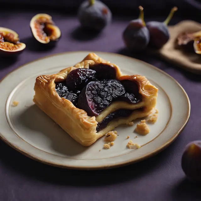 Foto de Dried Fig or Black Plum Pastry