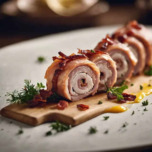 Foto de Pork and Bacon Fresh Roulade