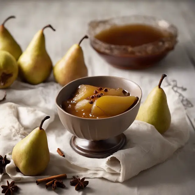 Foto de Pear Compote with Cloves and Cinnamon