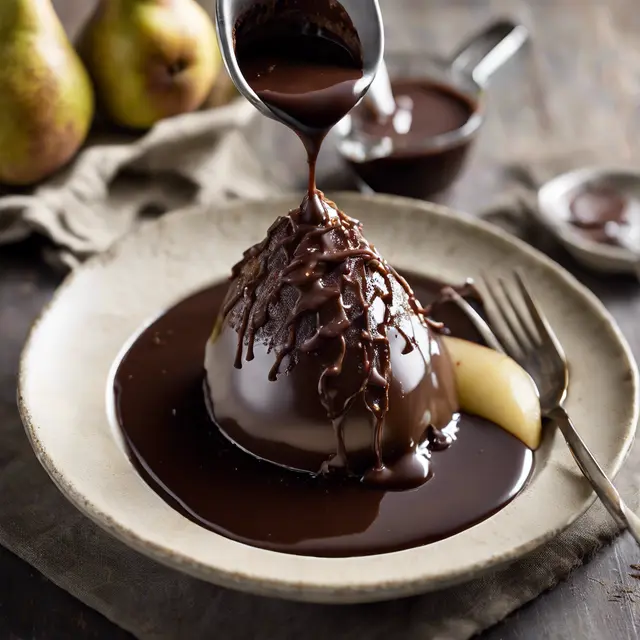 Foto de Chocolate Pear Sauce