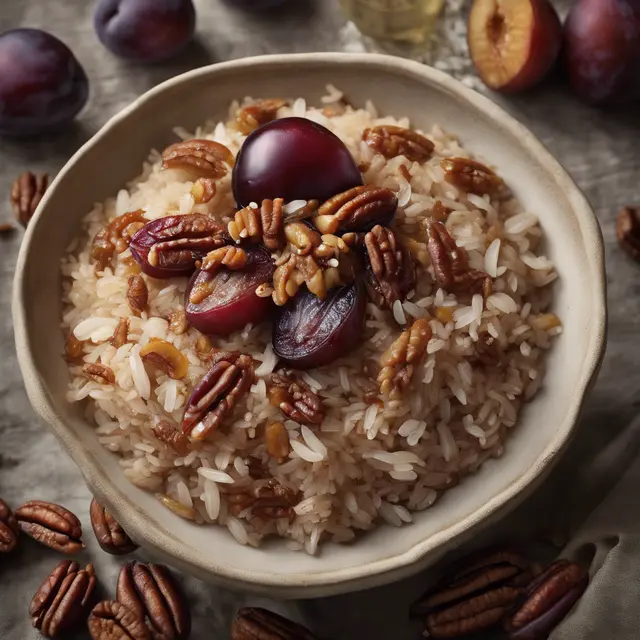 Foto de Rice with Plums and Pecans