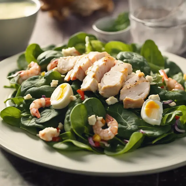 Foto de Spinach and Chicken Salad