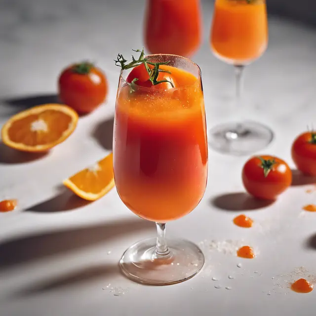 Foto de Tomato and Orange Cocktail