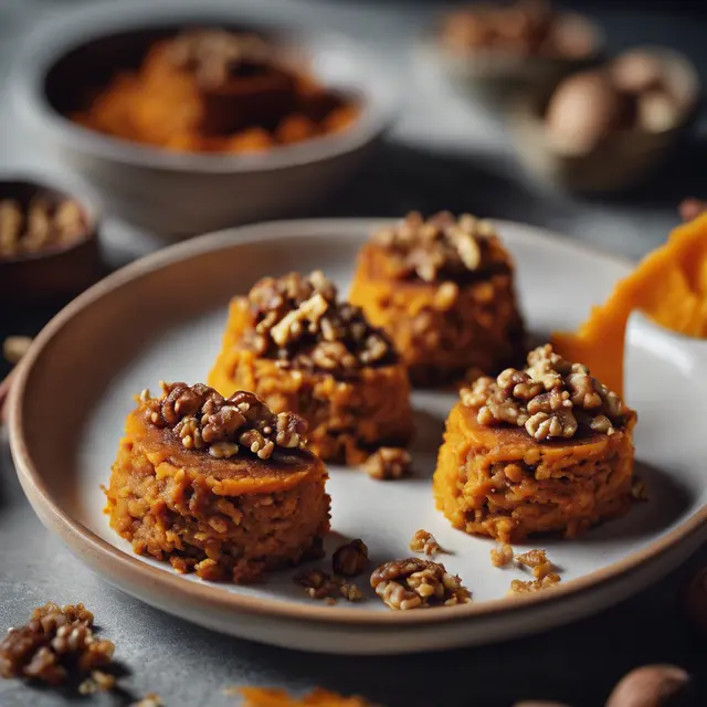 Foto de Sweet Potato and Walnut Cakes