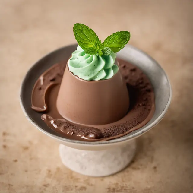 Foto de Mocha Mousse with Mint