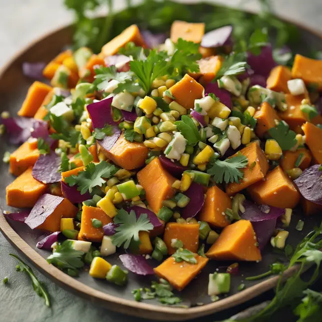 Foto de Sweet Potato and Green Corn Salad