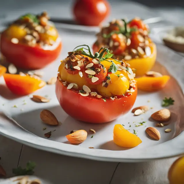 Foto de Stuffed Tomatoes with Papaya