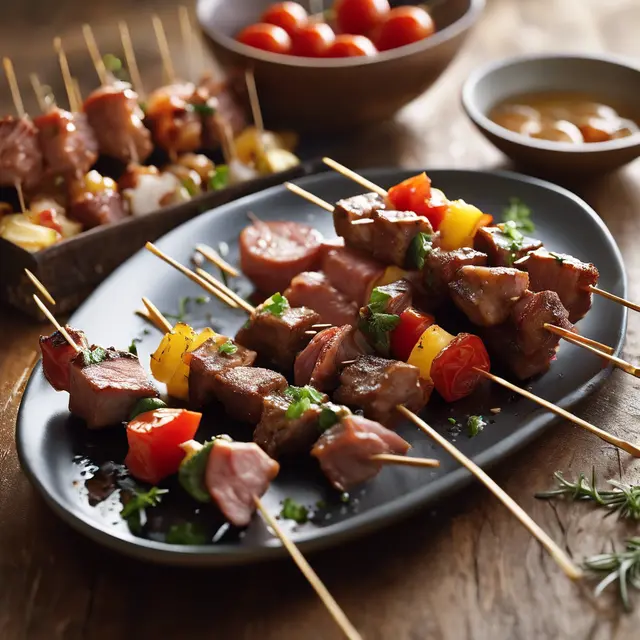 Foto de Boar Skewers