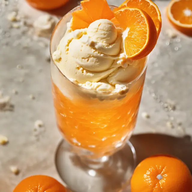 Foto de Tangerine or Orange Ice Cream Soda