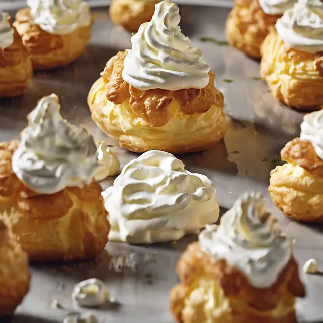 Foto de Cream Puffs with Whipped Cream