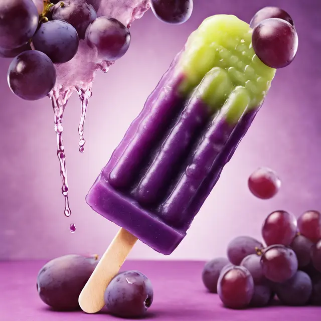 Foto de Concentrated Grape Popsicle