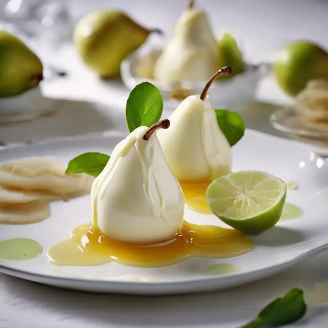 Foto de Pear Cream with Honey and Lime