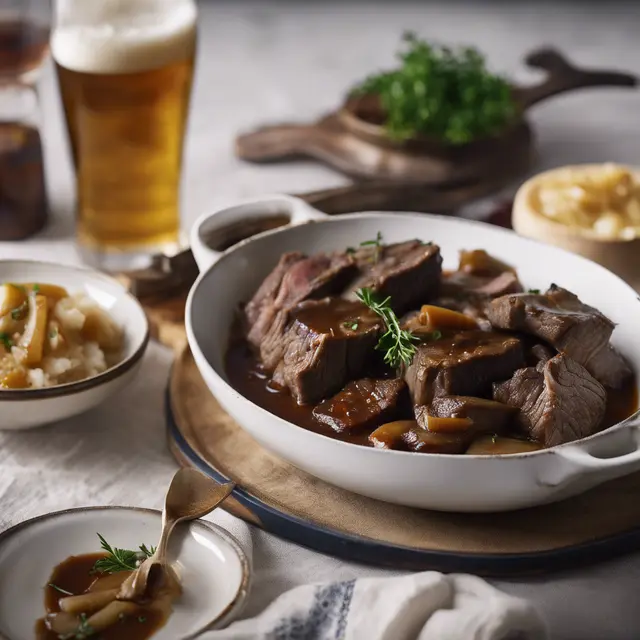 Foto de Braised Beef with Beer