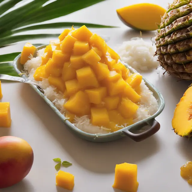 Foto de Mango, Pineapple, and Coconut Preserve