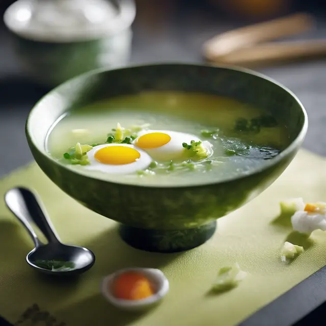 Foto de Cucumber and Egg Japanese Soup