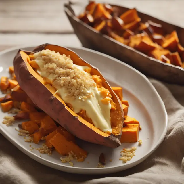 Foto de Roasted Sweet Potato with Cheese