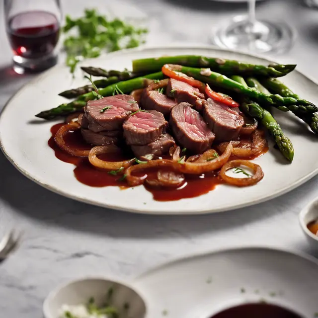 Foto de Beef in Strips with Tomato and Wine