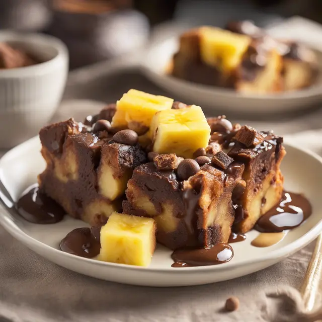 Foto de Cocoa Milk Bread Pudding