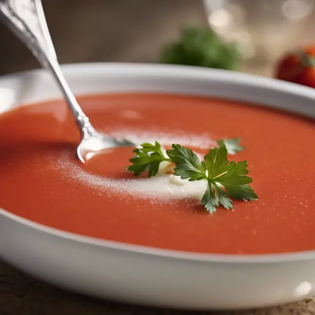 Foto de Tomato and White Wine Cold Soup