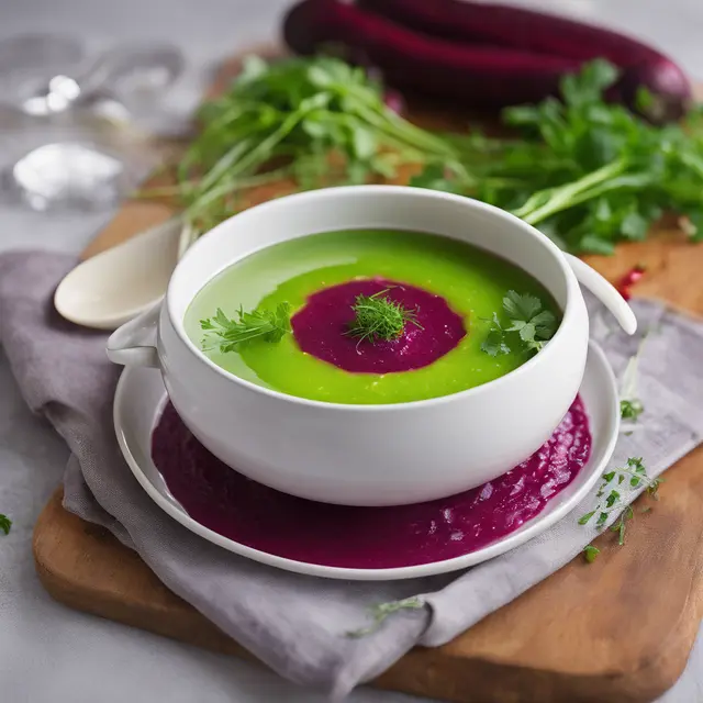 Foto de Cucumber and Beet Soup