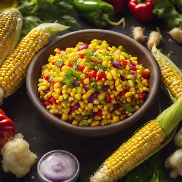 Foto de Corn and Pepper Relish