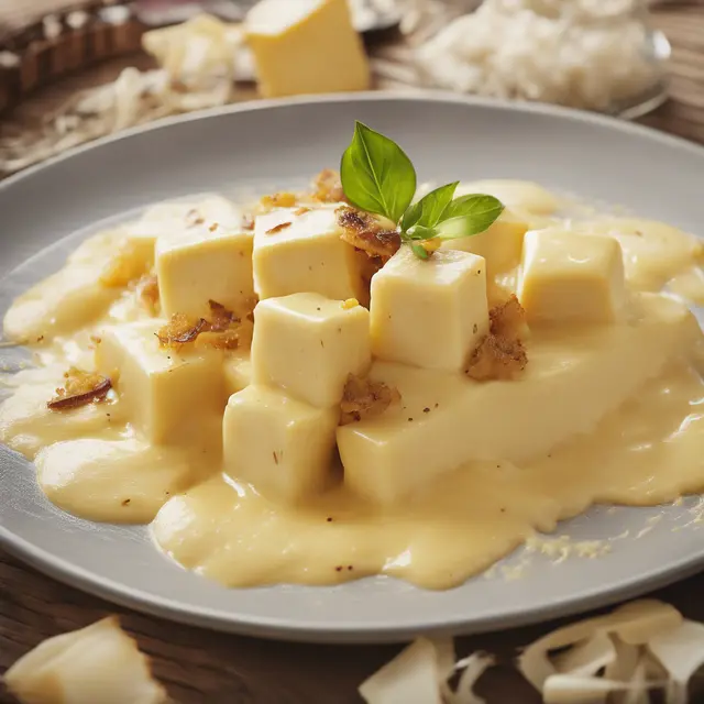 Foto de Manioc with Cheese Sauce