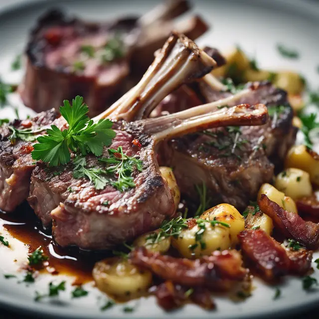 Foto de Lamb Chops in the Style of Chieti